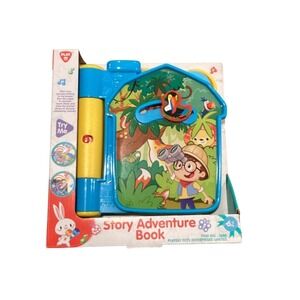 Playgo Story Adventure Book Musical Interactive Baby Toy 1688 Jungle Theme 6M+